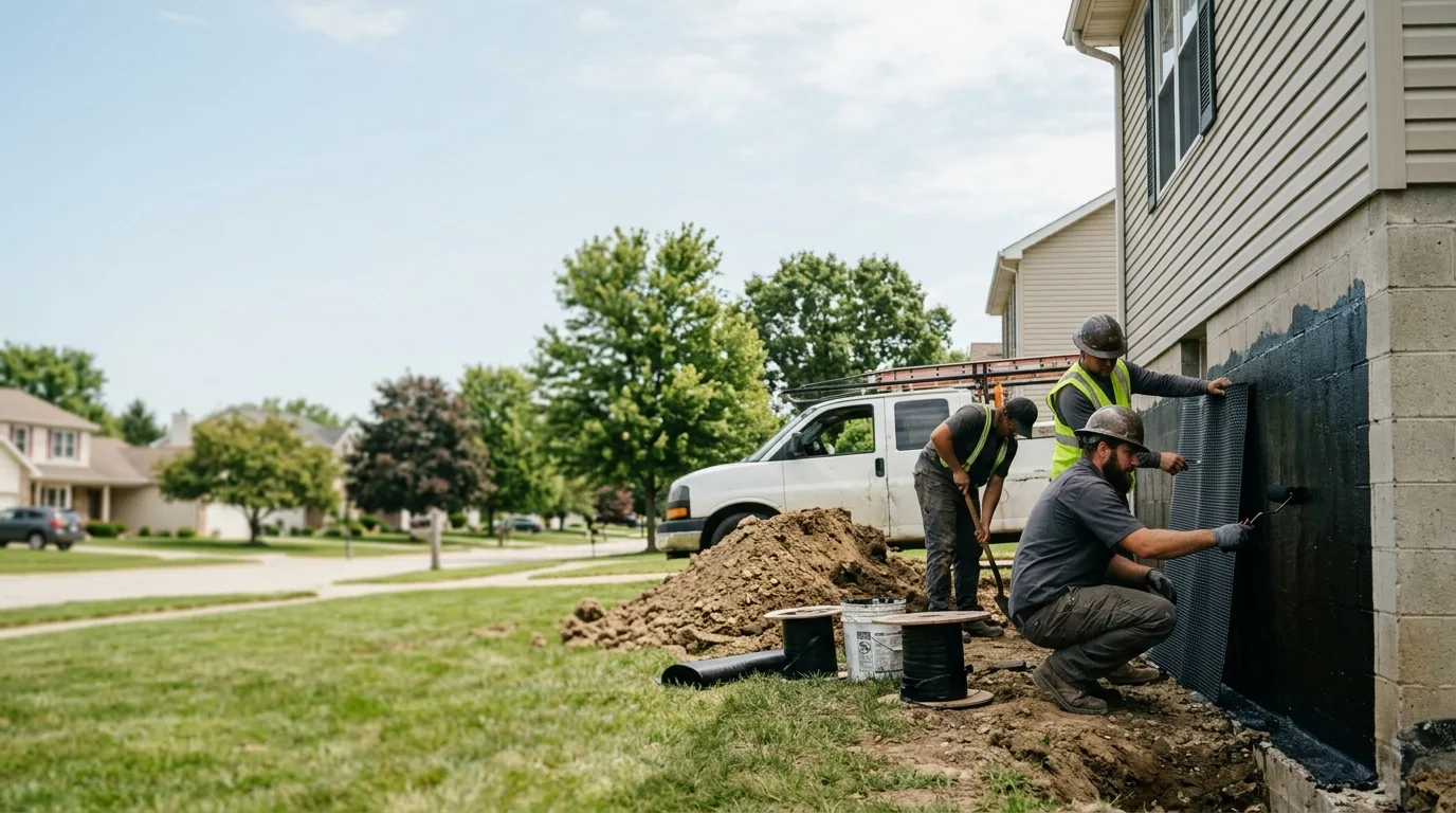 Basement Waterproofing in West Lafayette, IN near me